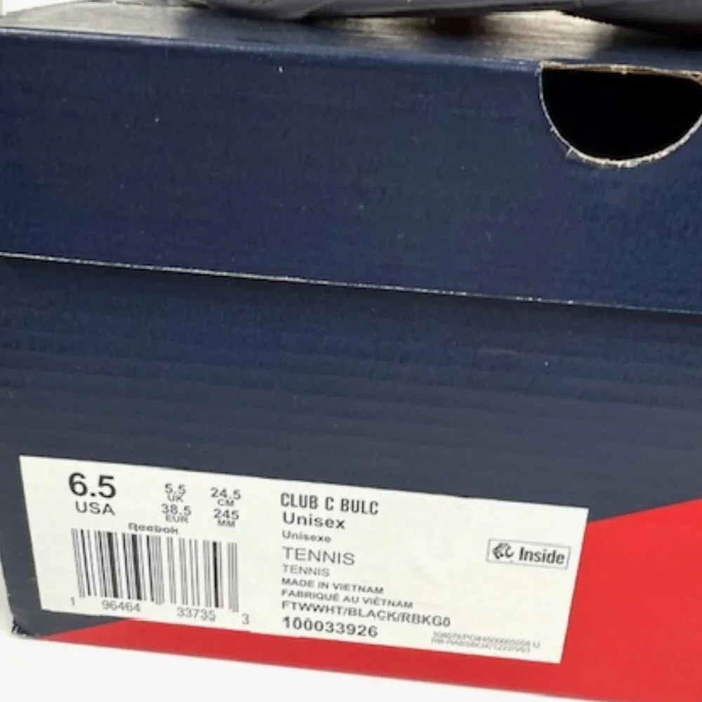 Brand New Reebok Classic Club C Bulc Tennis Shoes - Unisex - Picture 5 of 10